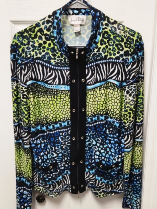 Joseph Ribkoff Vibrant Jacket - Picture 3 of 11